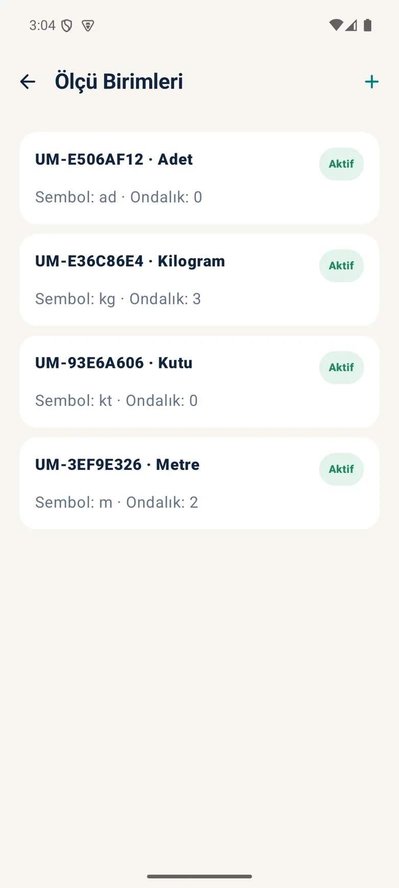 Ölçü birimleri listesi